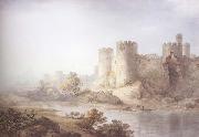James Holworthy Castle on the edge of a river (mk47) oil painting picture wholesale